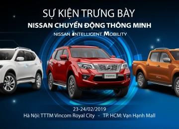Sự kiện trưng bày xe chủ đề “Nissan Chuyển động thông minh” tại Hà Nội và TP. Hồ Chí Minh